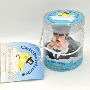 Vintage 2000 CelebriDucks The Blues Brothers Elwood Vinyl Rubber Duck NEW Music